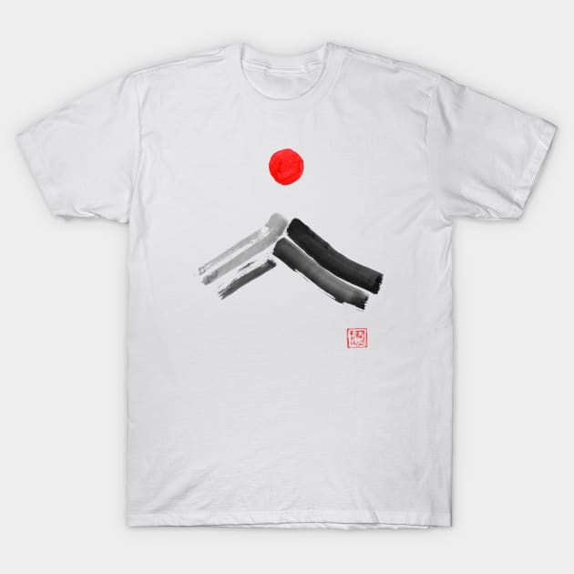 fuji sun T-Shirt by pechane